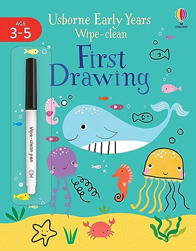 Early Years Wipe-Clean First Drawing book cover