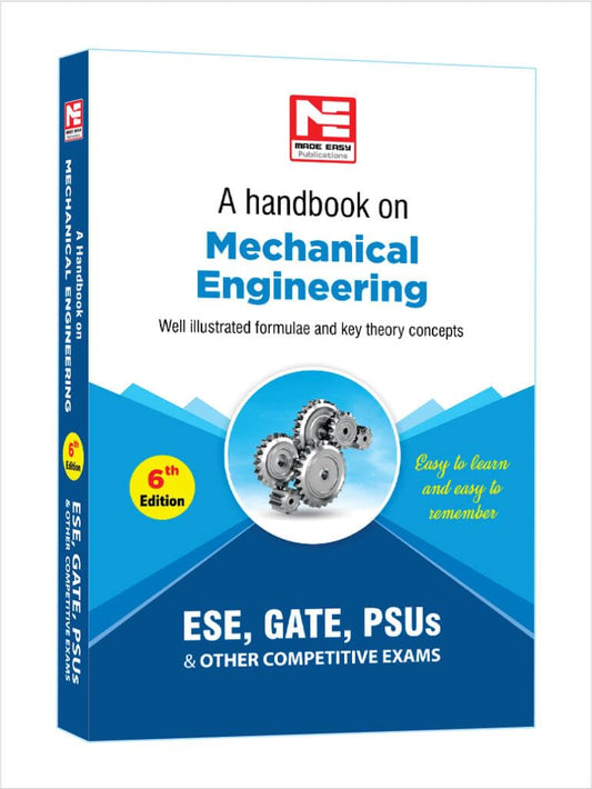 Mechanical Engineering Handbook - Quick Revision Formula Book | GATE ESE