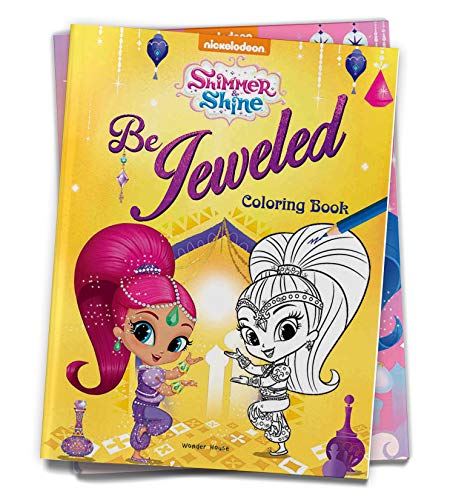 Be Jeweled: Coloring Book for Kids (Shimmer & Shine) book cover