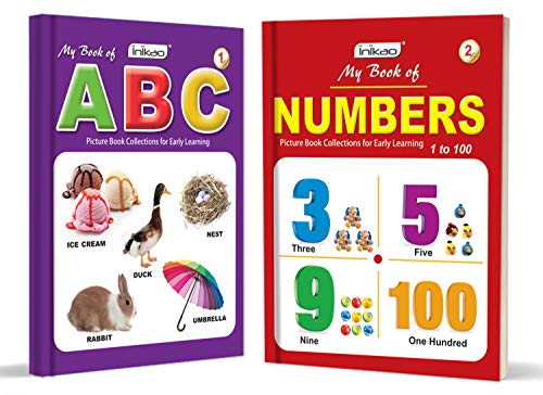 Picture Books Collections Set of 12 for Kids (Age 2–5) | Early Learning Books Combo | Alphabets, Numbers, Animals, Colours, Good Habits & More | ... (Picture Books Collection for Early Learning)