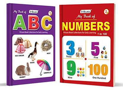 Picture Books Collections Set of 12 for Kids (Age 2–5) | Early Learning Books Combo | Alphabets, Numbers, Animals, Colours, Good Habits & More | ... (Picture Books Collection for Early Learning)
