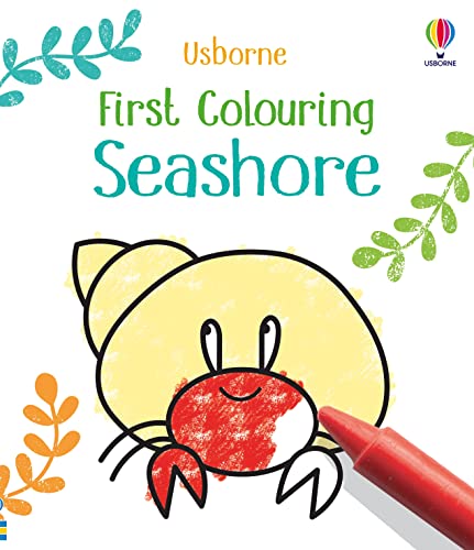 FIRST COLOURINGG - SEASHORE book cover