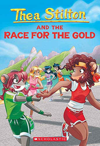 THEA STILTON #31: THEA STILTON AND THE RACE FOR THE GOLD book cover