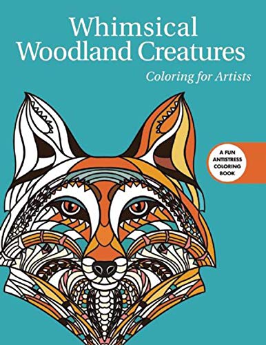 Whimsical Woodland Creatures: Coloring for Artists book cover