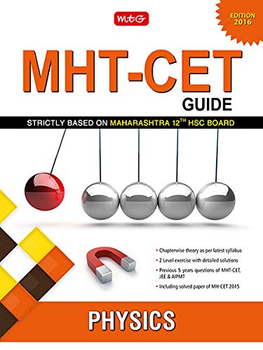MHT-CET Guide Physics book cover