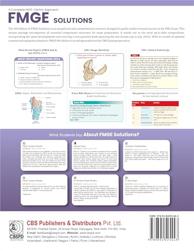 A Complete Next Centric Approach Fmge Solutions For Foreign Medical Graduates Appearing For Indian Medical Registration 9Ed (Pb 2025)
