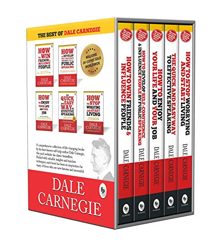 The Best of Dale Carnegie (Set of 5 Books) - Fingerprint! book cover