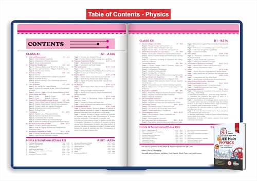 Disha's 183 New Syllabus Chapter-wise & Topic-wise JEE Main Physics, Chemistry & Mathematics (2025 - 2002) Previous Year Solved Papers 9th Edition | JEE Mains PYQ Books for 2026 | 100% Solutions