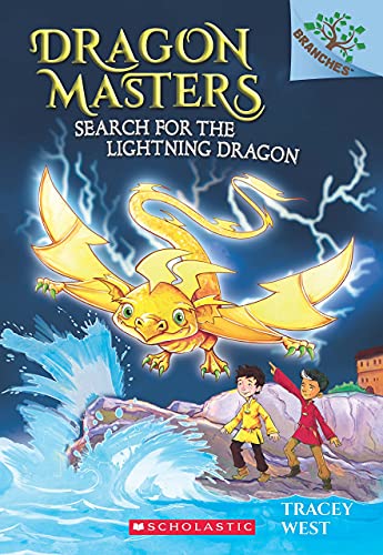 DRAGON MASTERS #07: SEARCH FOR THE LIGHTNING DRAGON (A BRANCHES BOOK) book cover