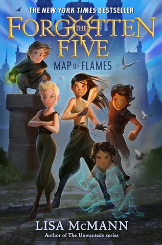 Map of Flames (The Forgotten Five, Book 1) book cover