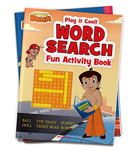 Chhota Bheem - Play It Cool! Word Search : Fun Activity Book book cover