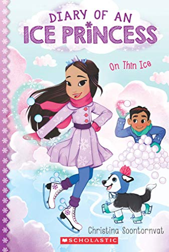 DIARY OF AN ICE PRINCESS #3: ON THIN ICE book cover