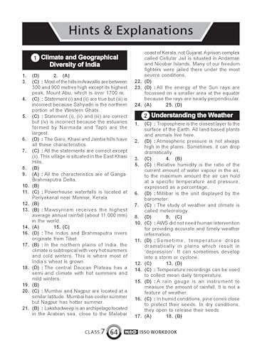 MTG International Social-Studies Olympiad (ISSO) Workbook Class 7 - Chapter-wise MCQs with Achievers Section - SOF Olympiad Books For 2026-27 Exam