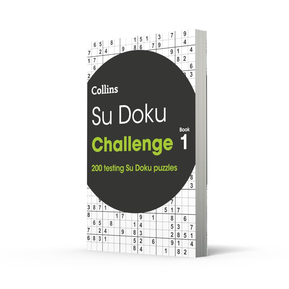 Su Doku Challenge Book 1: 200 Puzzles: 200 Su Doku Puzzles (Collins Su Doku)