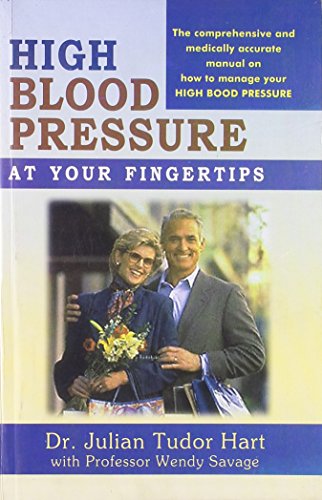 HIGH BLOOD PRESSURE AT YOUR FINGERTIPS book cover