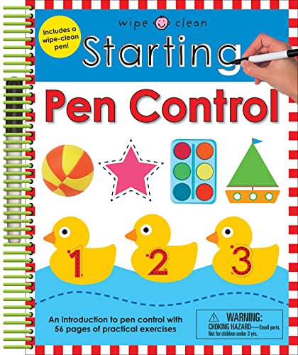 Wipe Clean: Starting Pen Control book cover