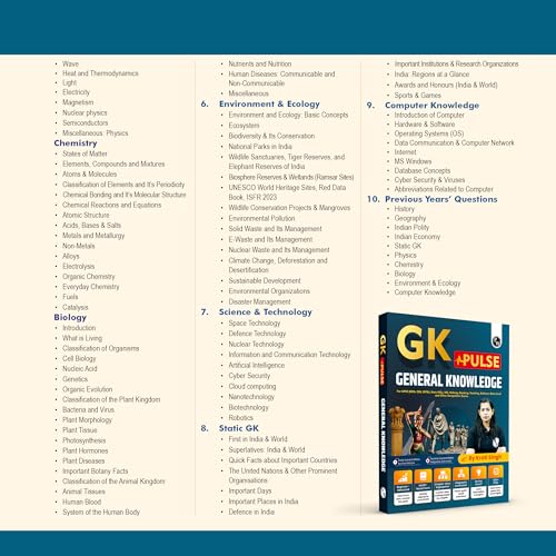 PW GK Pulse General Knowledge with 1000+ One-Liner PYQs by Krati Ma’am | NCERT-Based Facts, Infographics & Chapter-Wise Coverage for UPSC NDA CDS EPFO ... SSC Banking Railway Defence & Teaching Exams