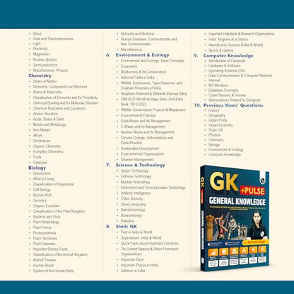 PW GK Pulse General Knowledge with 1000+ One-Liner PYQs by Krati Ma’am | NCERT-Based Facts, Infographics & Chapter-Wise Coverage for UPSC NDA CDS EPFO ... SSC Banking Railway Defence & Teaching Exams