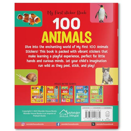 My First 100 Animals Stickers