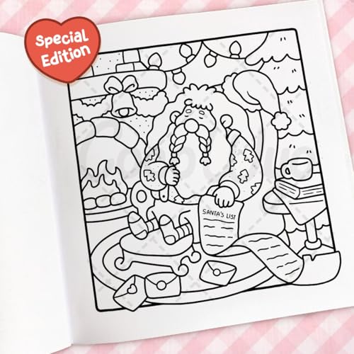 Cozy Christmas: Coloring Books for Adults by Coco Wyo | Cute Christmas Coloring Pages, Festive Cozy Scenes, Stress Relief & Relaxation: The Cute and Relaxing Festive Colouring Book
