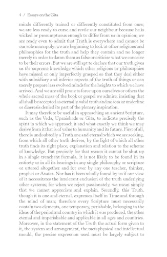 Essays on the Gita: The Original Classic Literature – Sri Aurobindo’s Vision of Yoga, Action and Divine Knowledge | Indian Spiritual Philosophy | ... Teachings | Masterpiece of Indian Thought