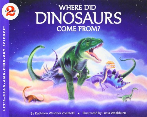 WHERE DID DINOSAURS COME FROM book cover