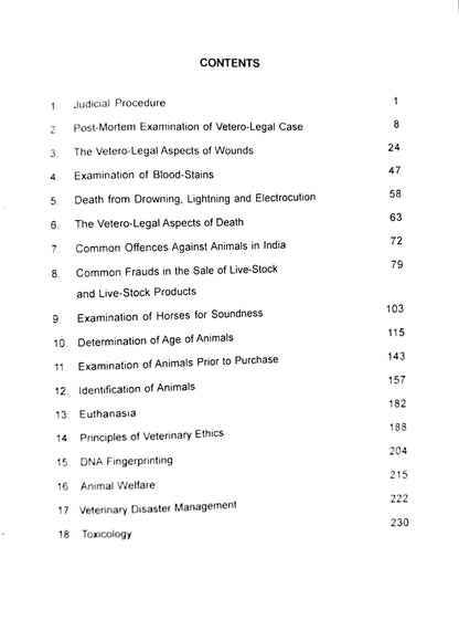 Veterinary Jurisprudence - 8th Edition-2022 [Hardcover] S.N.Sharma; A.K.Gahlot; R.K.Tanwar and A.P.Singh