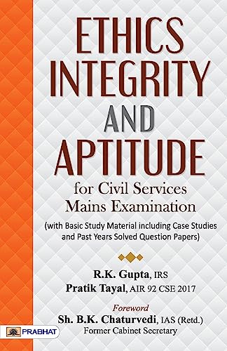 ETHICS INTEGRITY AND APTITUDE (PB) by Rk Gupta, Irs