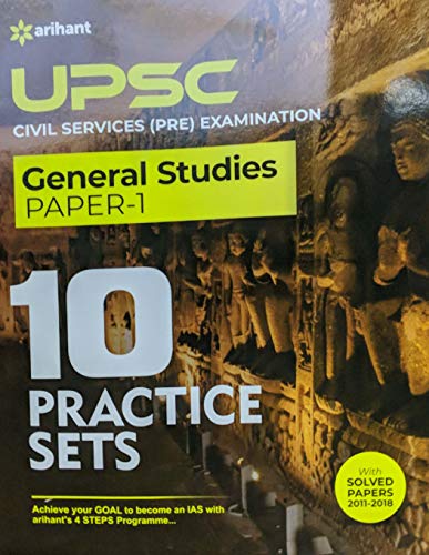 UPSC 10 Practice Sets General Studies Paper-1 book cover