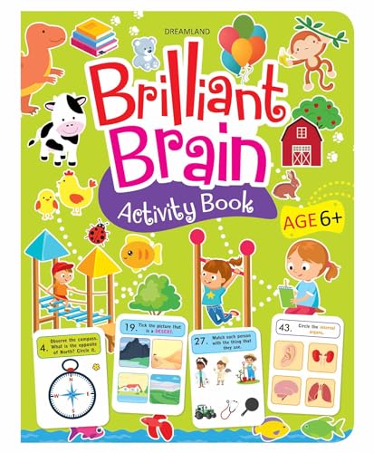 Brilliant Brain Activity Book 6+ book cover