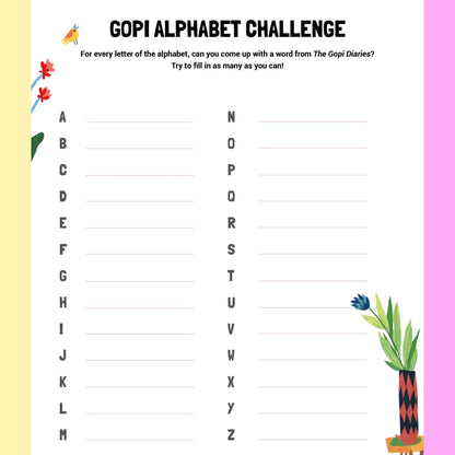 Gopi Fun Activity Book: BASED ON SUDHA MURTY'S BESTSELLING THE GOPI DIARIES