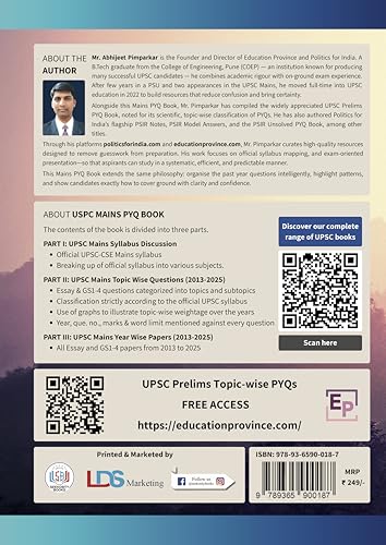 UPSC Mains PYQ: Topic wise Questions and Year wise Papers (Essay + GS 1-4)