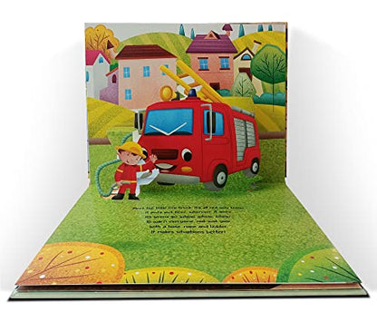 Pop-Up Transport - Truck - Gorgeously Illustrated Pop-Up Book For Children - Learn About The World Of Trucks And What All They Do