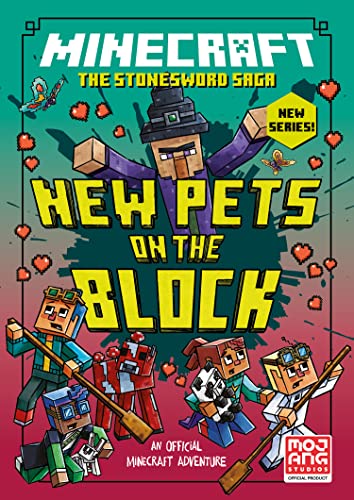 Stonesword Saga (3) — MINECRAFT: NEW PETS ON THE BLOCK book cover