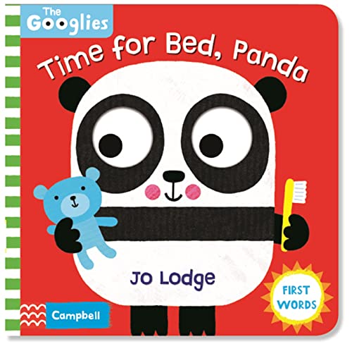 Time for Bed, Panda: First Bedtime Words book cover