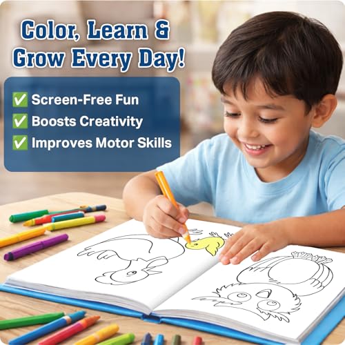 Jumbo Colouring Book 1 - Mega Colouring Book for 3 to 5 Years Old Kids