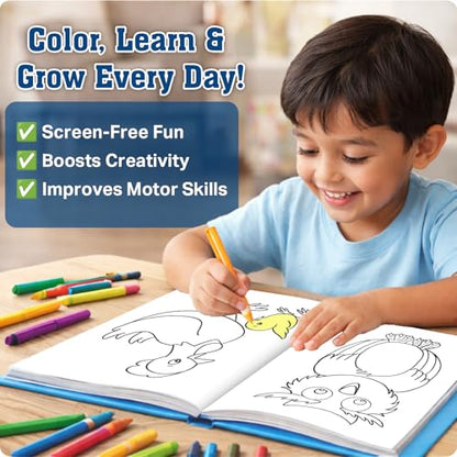 Jumbo Colouring Book 1 - Mega Colouring Book for 3 to 5 Years Old Kids
