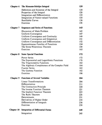 Principles of Mathematical Analysis | 3rd Edition | Walter Rudin