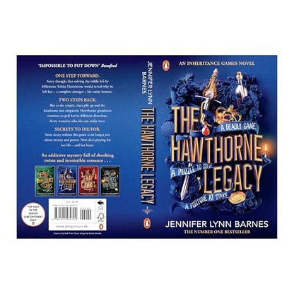 The Hawthorne Legacy: International YA Mystery Bestseller | Twisty Thriller of Family Secrets, Romance & Dangerous Puzzles in the Inheritance Games Series