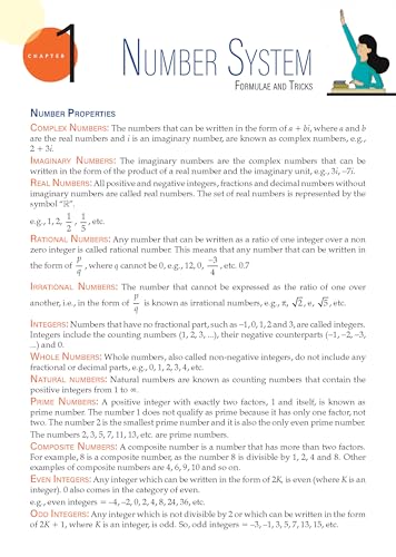 Oswaal Formulae & Tricks Quantitative Aptitude Book For CAT | XAT | MAT | Entrance & Government Job (MBA Exam) by Shweta Arora
