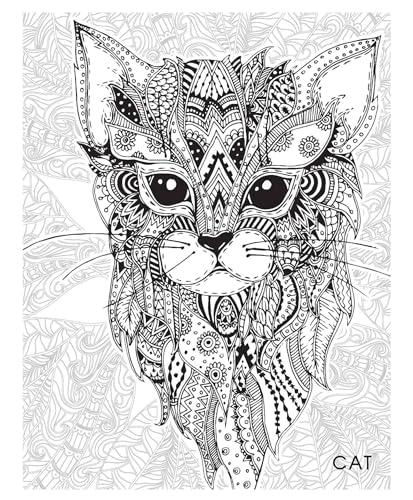 Animals & Birds Creative Doodle Colouring Book for Beginners and Adults | Intricate Wildlife Patterns for Relaxation and Creativity | Printed on High-Quality Paper for Pencil, Gel Pen & Marker Use