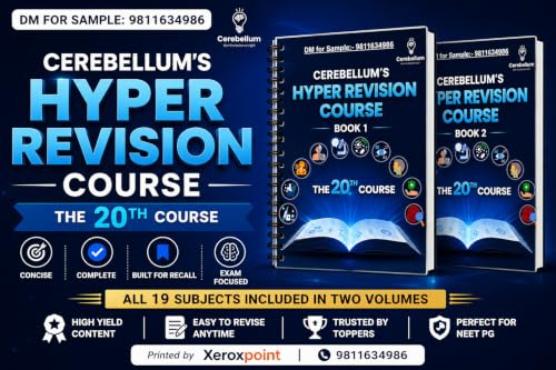 Cerebellum Hyper Revision Course Book Set, 2 Volumes