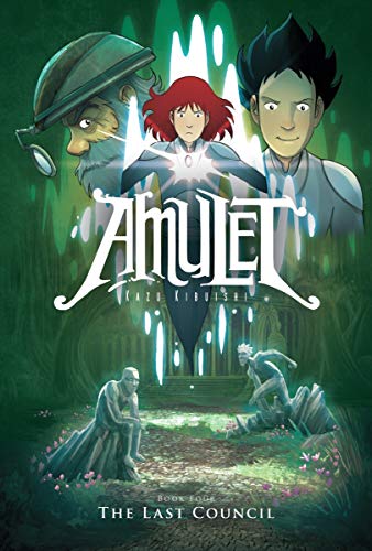 AMULET 04: THE LAST COUNCIL (GRAPHIC) book cover