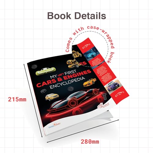 My Very First Cars and Engines Encyclopedia for Kids Age 8+ – Fun STEM Book to Learn About Vehicles, How Engines Work & More | Builds Knowledge & Encourages Screen-Free Learning