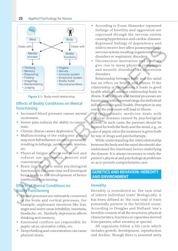 Applied Psychology for Nurses, 6/E - Textbook for BSc Nursing 1st Semester | As per Revised INC Syllabus | Chapter-wise Question Bank, Comparative Tables and Flowcharts for Semester Exam