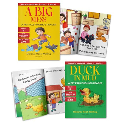 Phonics Reader Level 1 (Pack of 8)