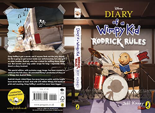 Diary of a Wimpy Kid: Rodrick Rules (Book 2): Special Disney+ Cover Edition
