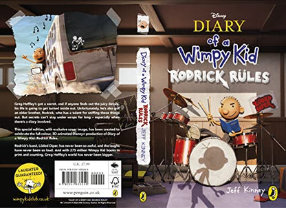Diary of a Wimpy Kid: Rodrick Rules (Book 2): Special Disney+ Cover Edition
