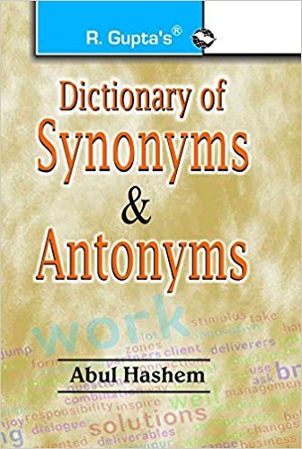 Dictionary of Synonyms & Antonyms book cover