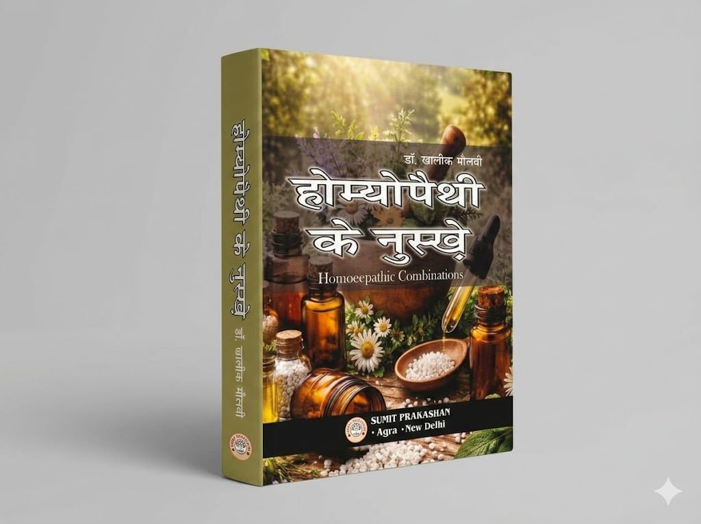 Homoeopathy ke Nuskhe, Homoeopathic Combinations Hindi Book by Dr. Khaliq Maulvi, Pocket Size 14x10 cm (Sumit Prakashan Homoeopathy Series)